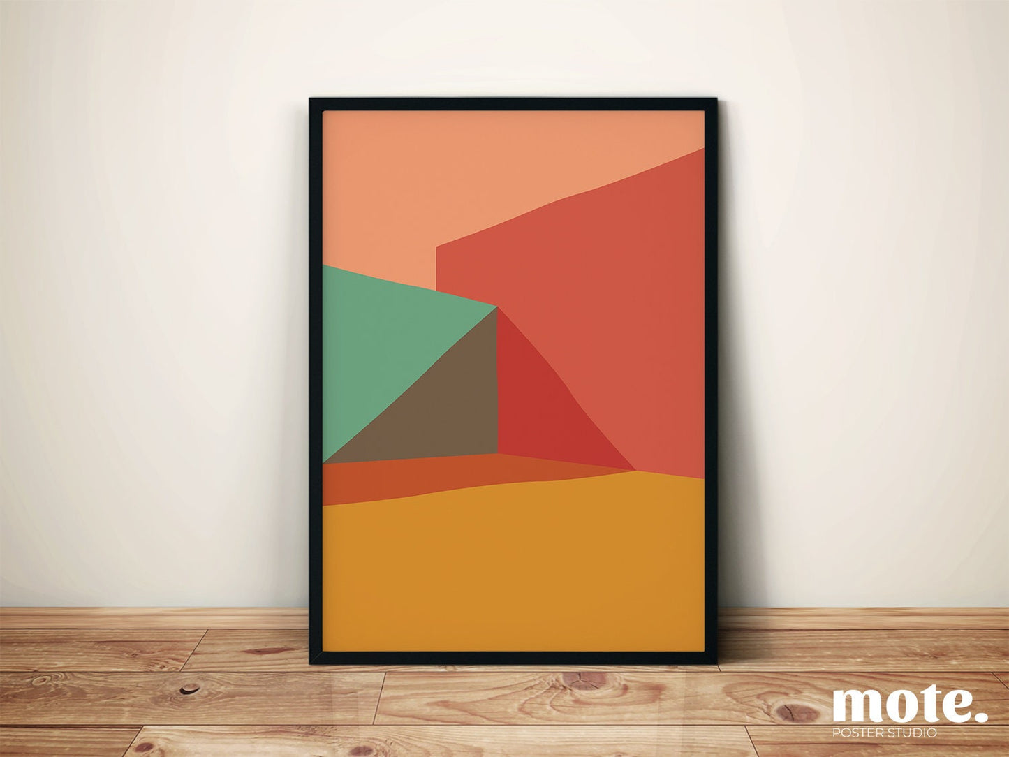 Abstract Structure Art Print Set of 3