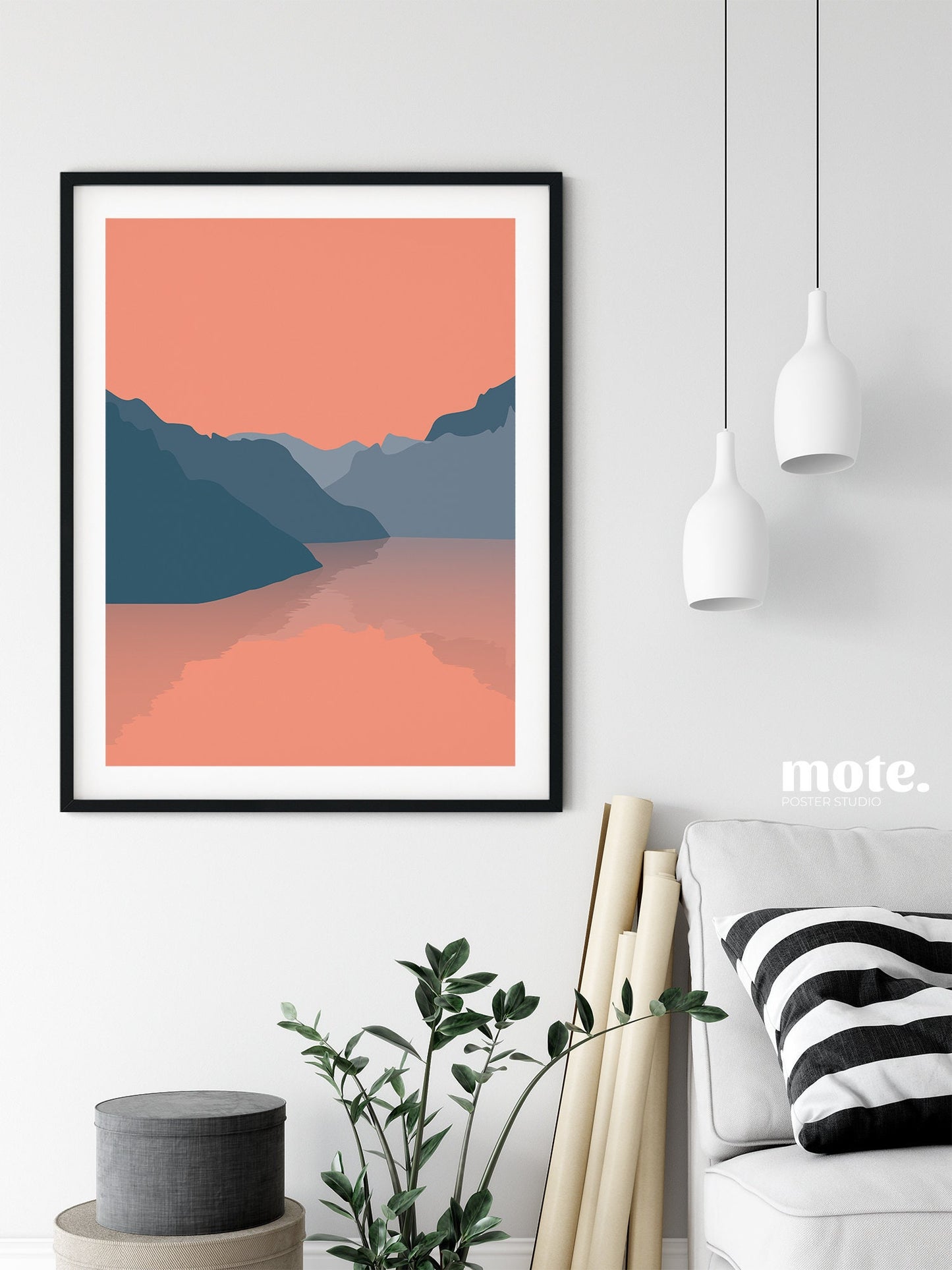 Nordic Dusk Art Print