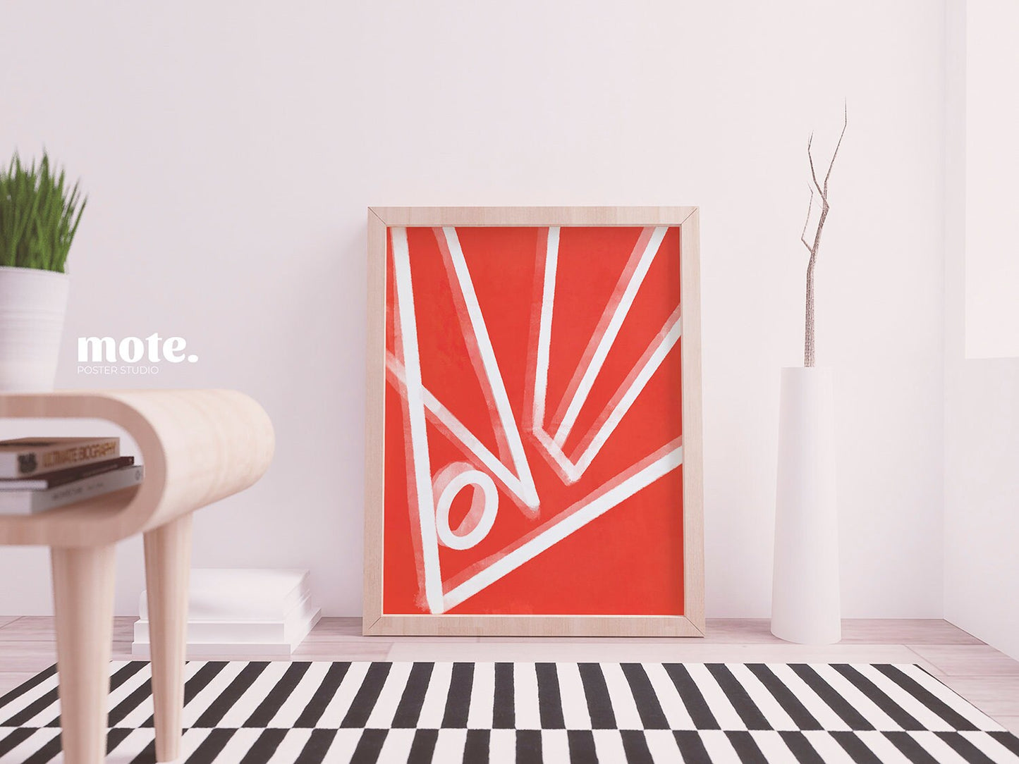 LOVE Typography Poster