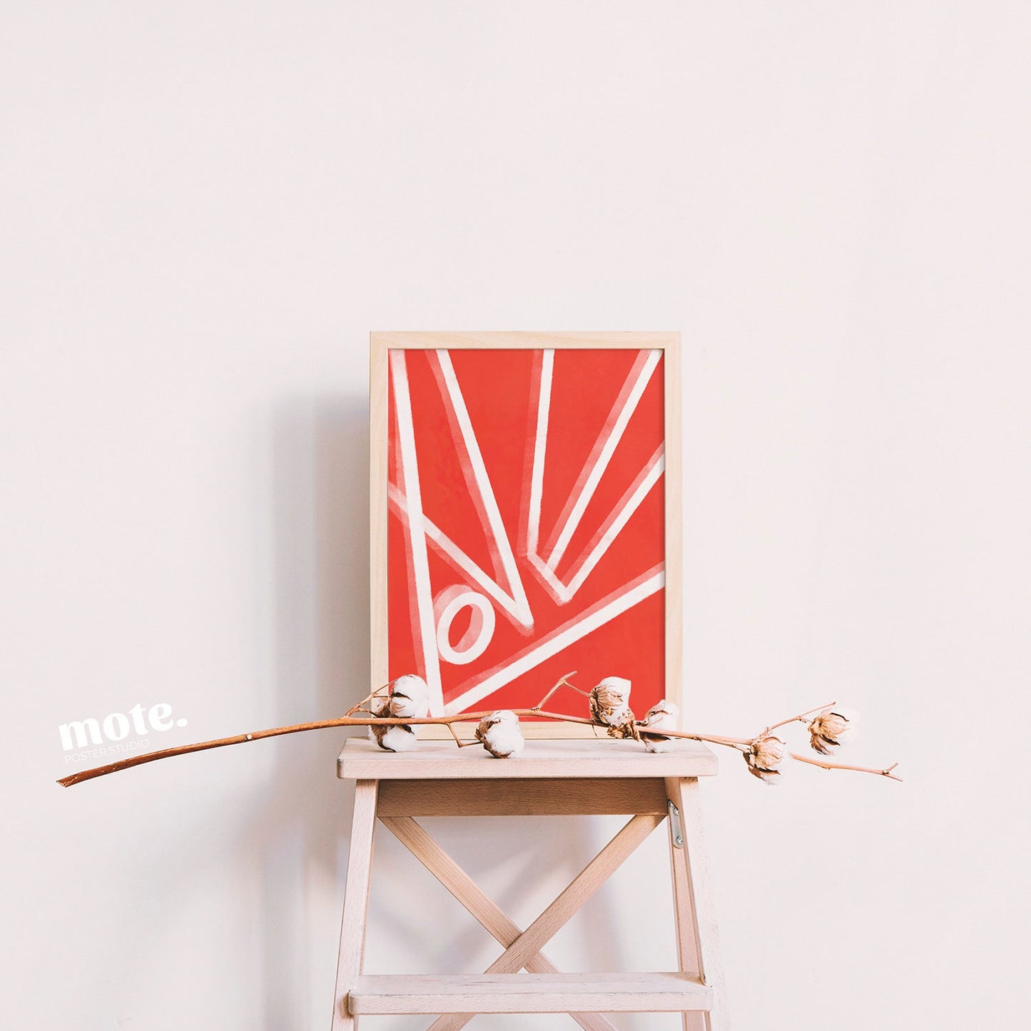 LOVE Typography Poster