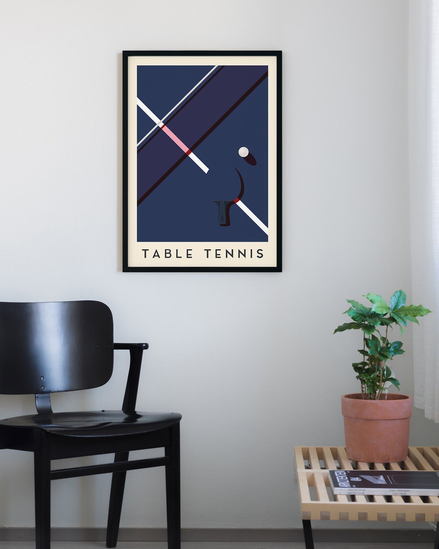 Table Tennis Art Print