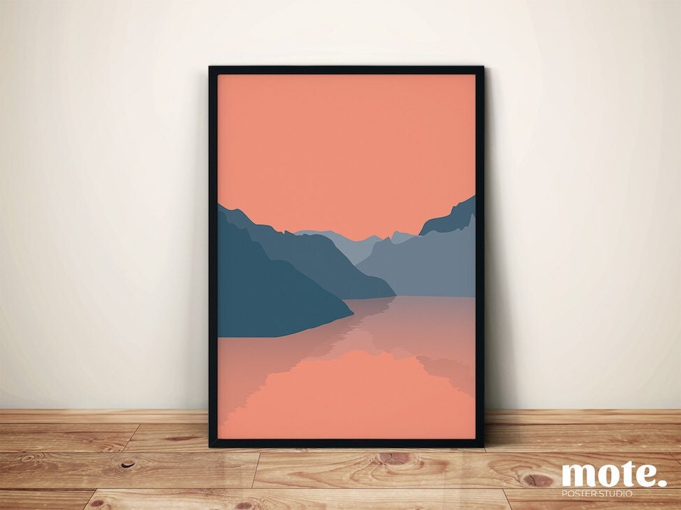 Nordic Dusk Art Print