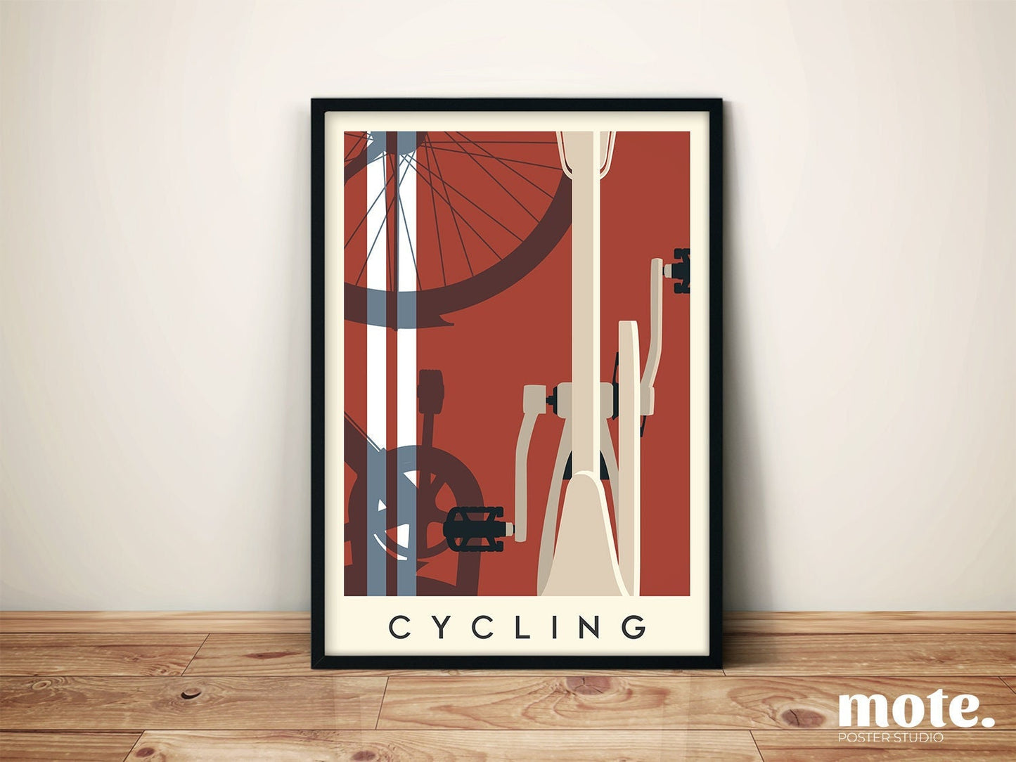 Cycling Art Print