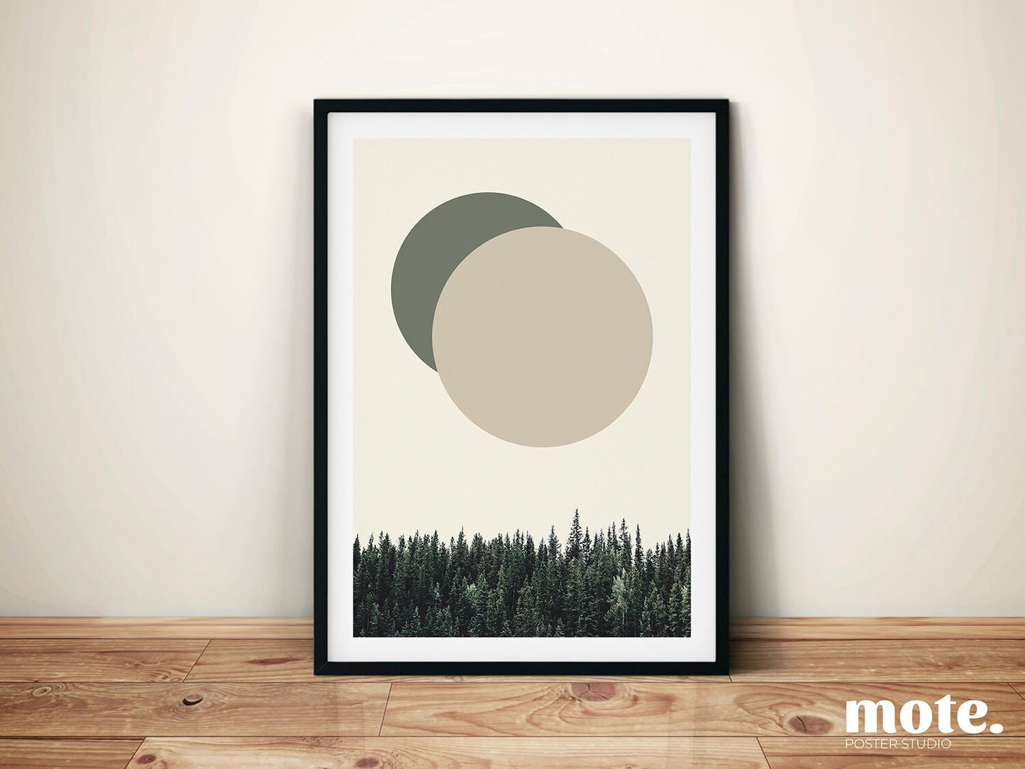 Nature Eclipse Art Prints Set of 3