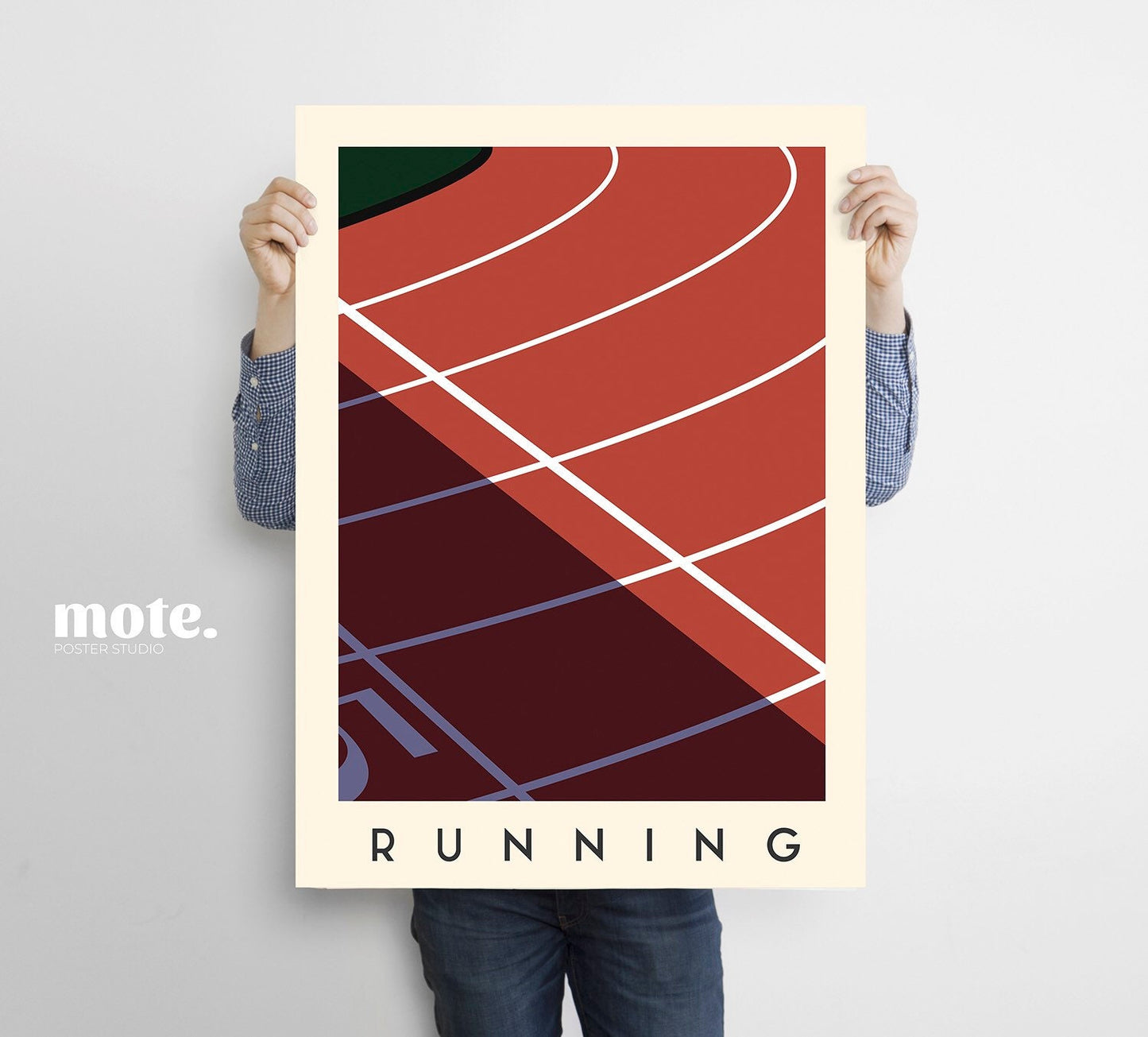 Running Art Print