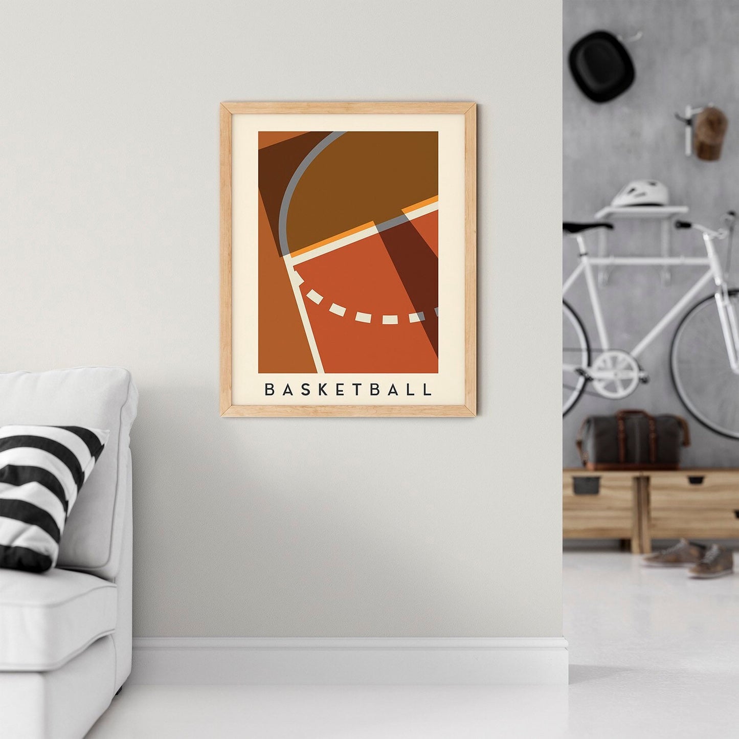 Basketball Art Print