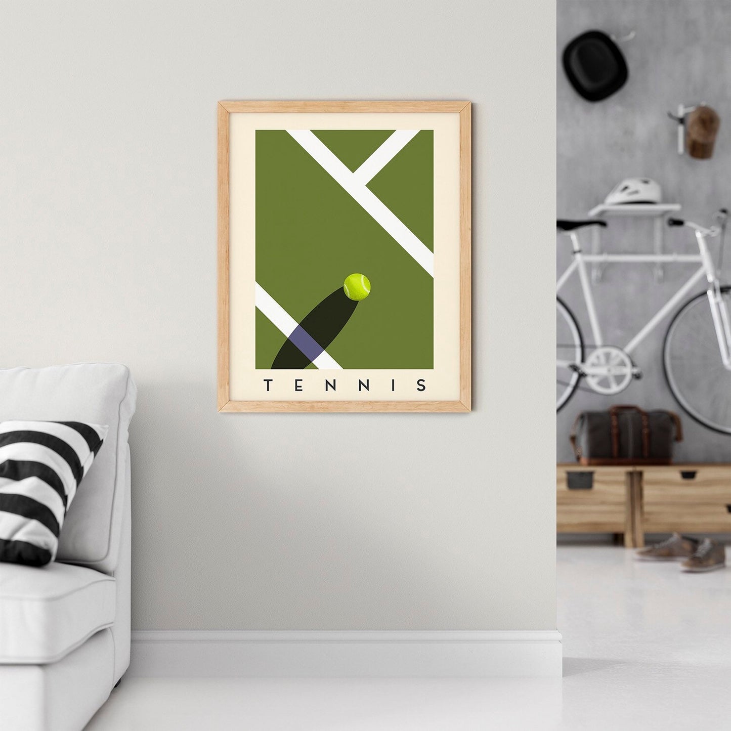 Tennis Art Print