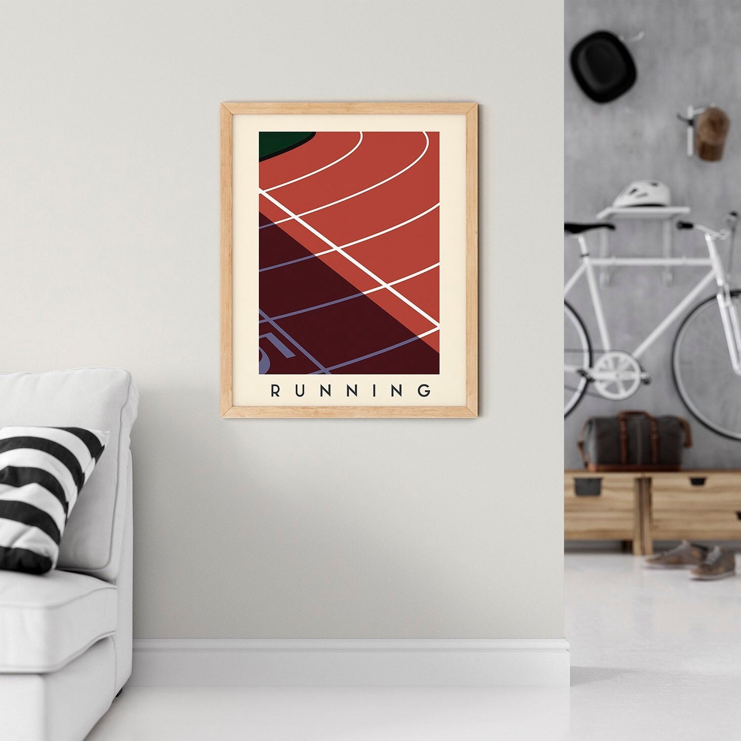 Running Art Print