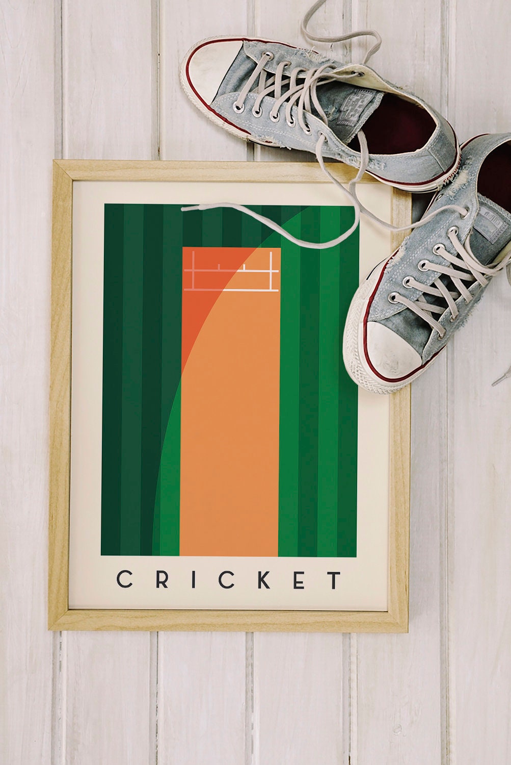 Cricket Art Print