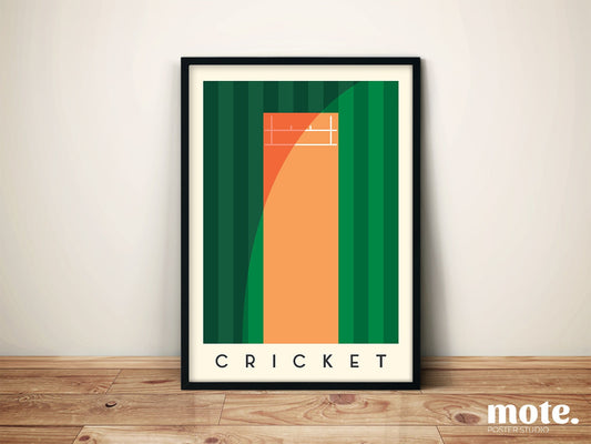 Cricket Art Print