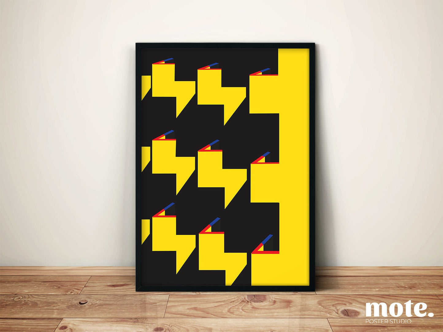 Bauhaus Colours: Yellow | Art Print