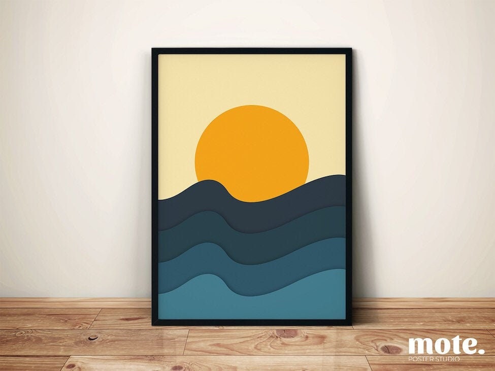 Follow the Sun  Art Print