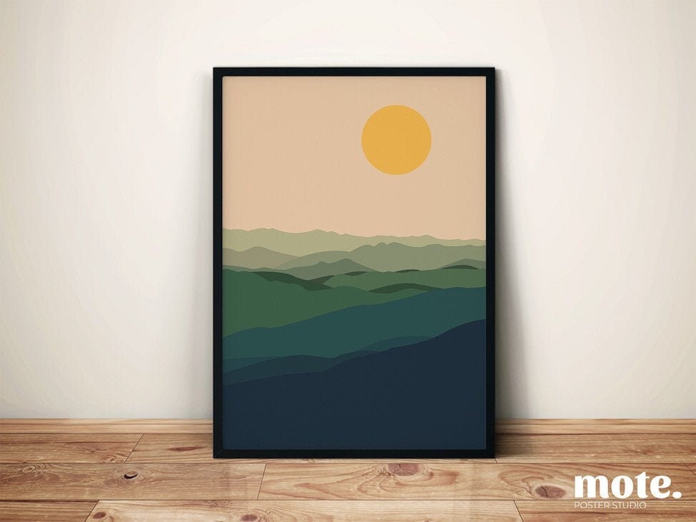 Greener Lands  Art Print