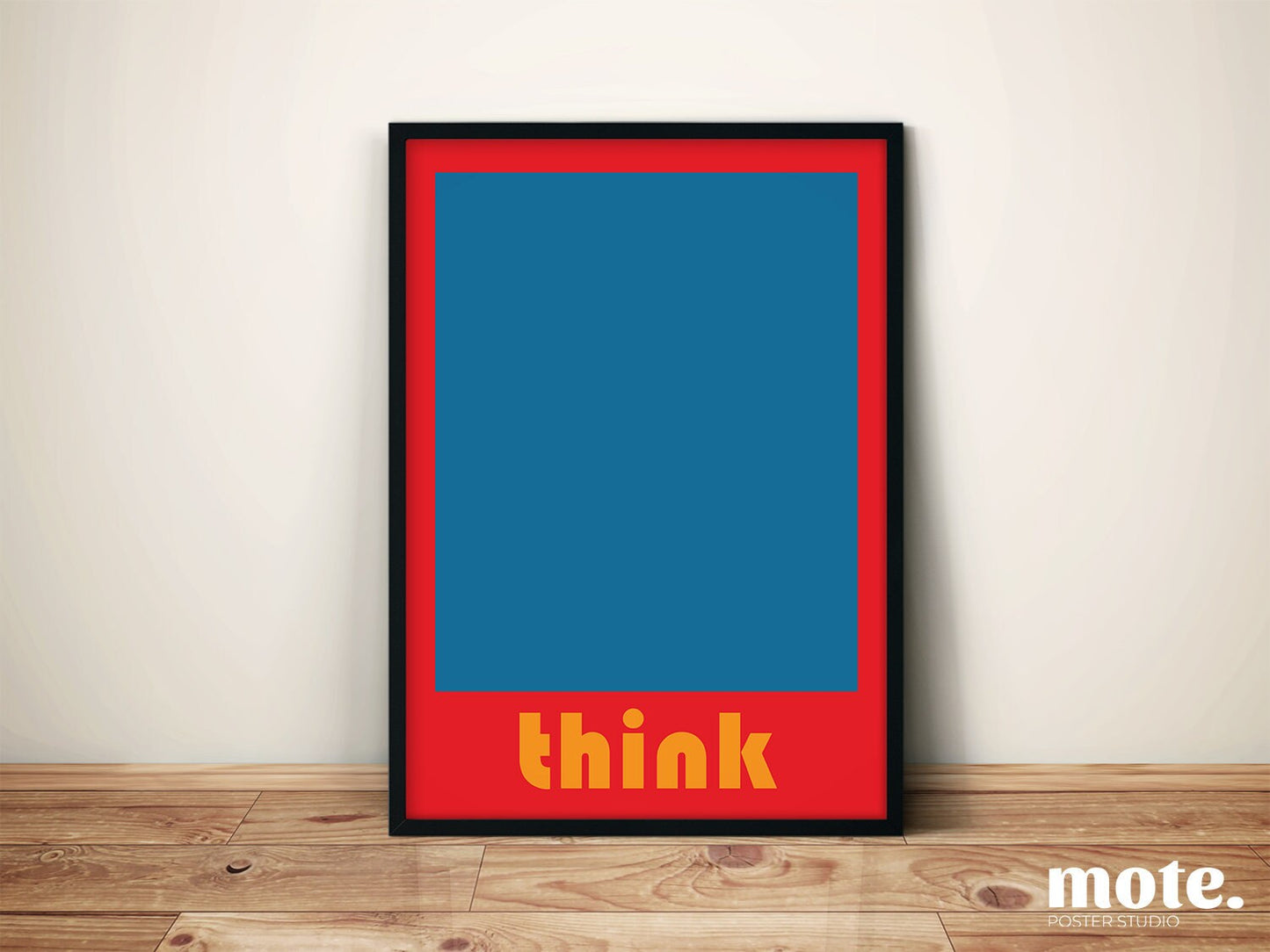 Think Typography Poster